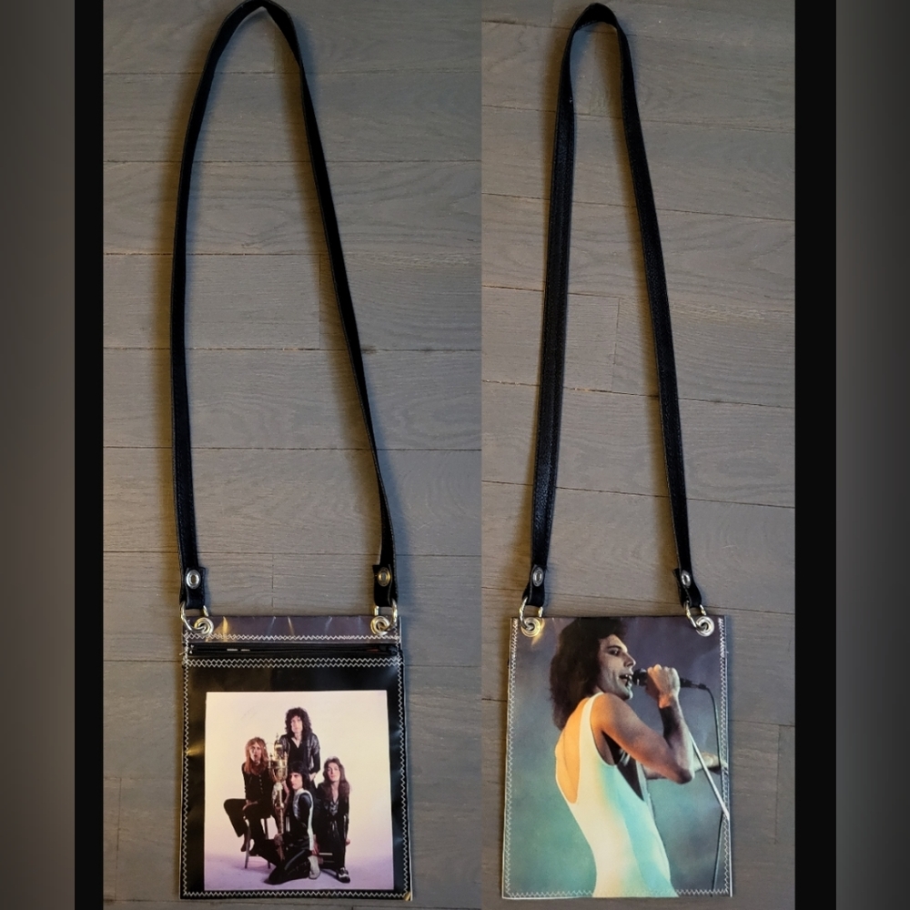 Queen Freddie Mercury vintage cross-body bag